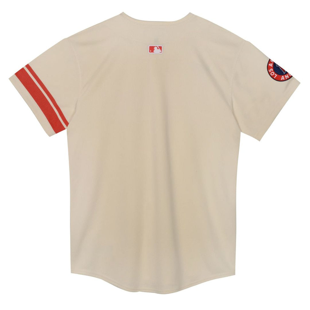 Los Angeles Angels Nike Preschool City Connect Jersey - Cream