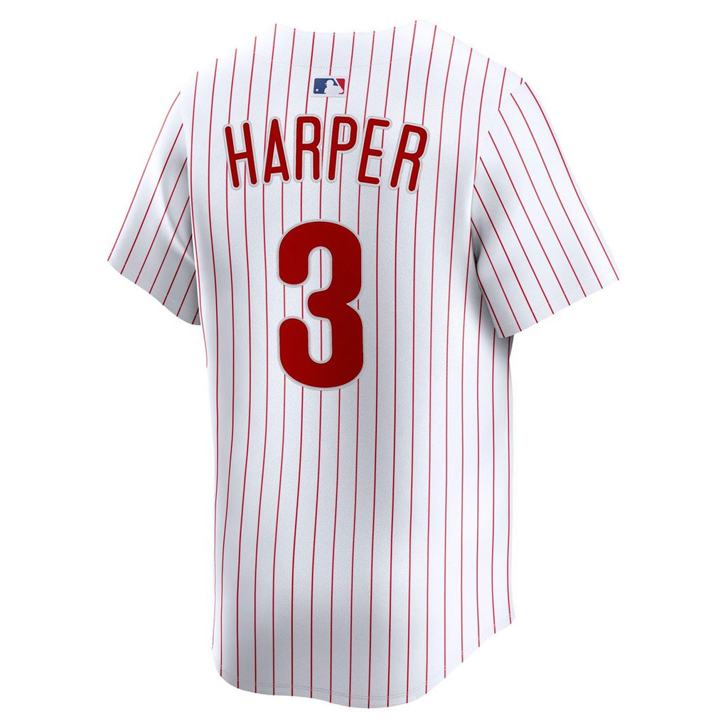 Bryce Harper Philadelphia Phillies Nike Home Limited Player Jersey - White