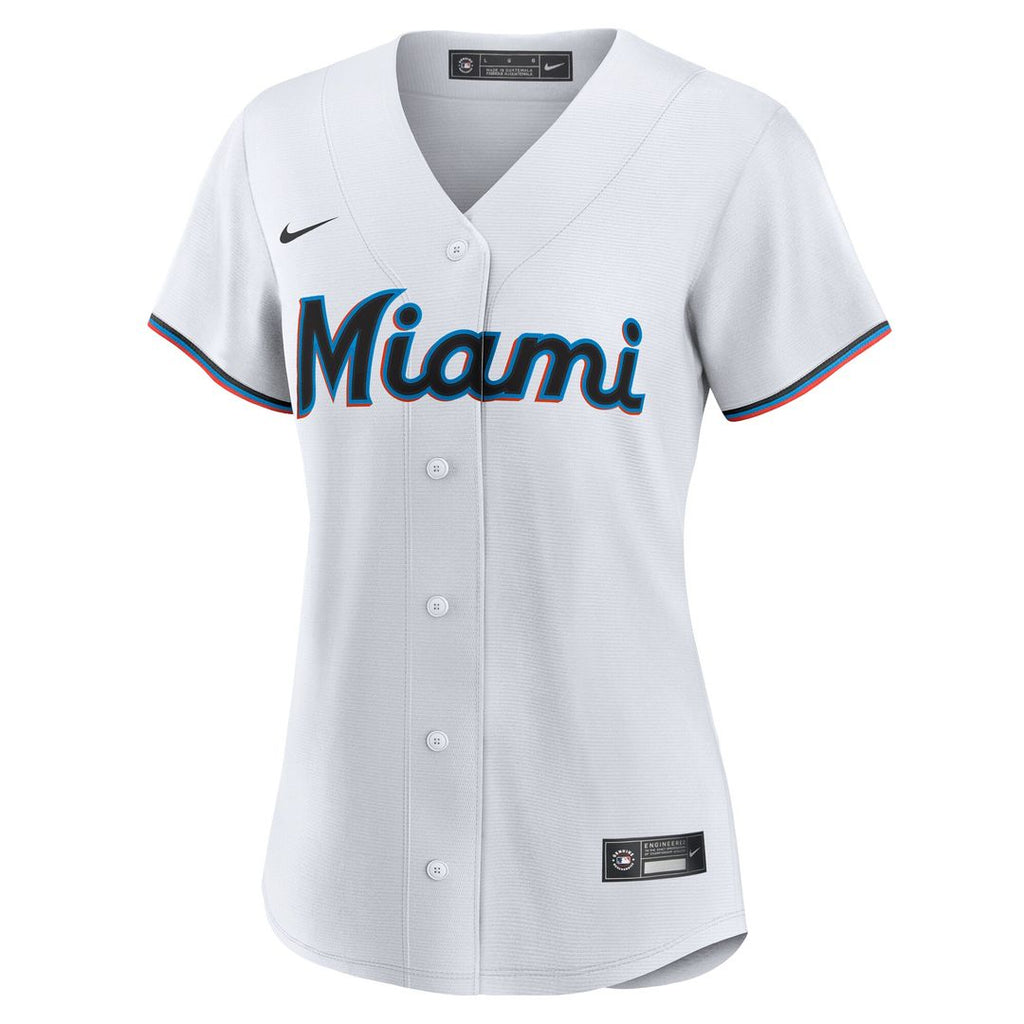 Eury Perez Miami Marlins Nike Women's Home Replica Jersey - White
