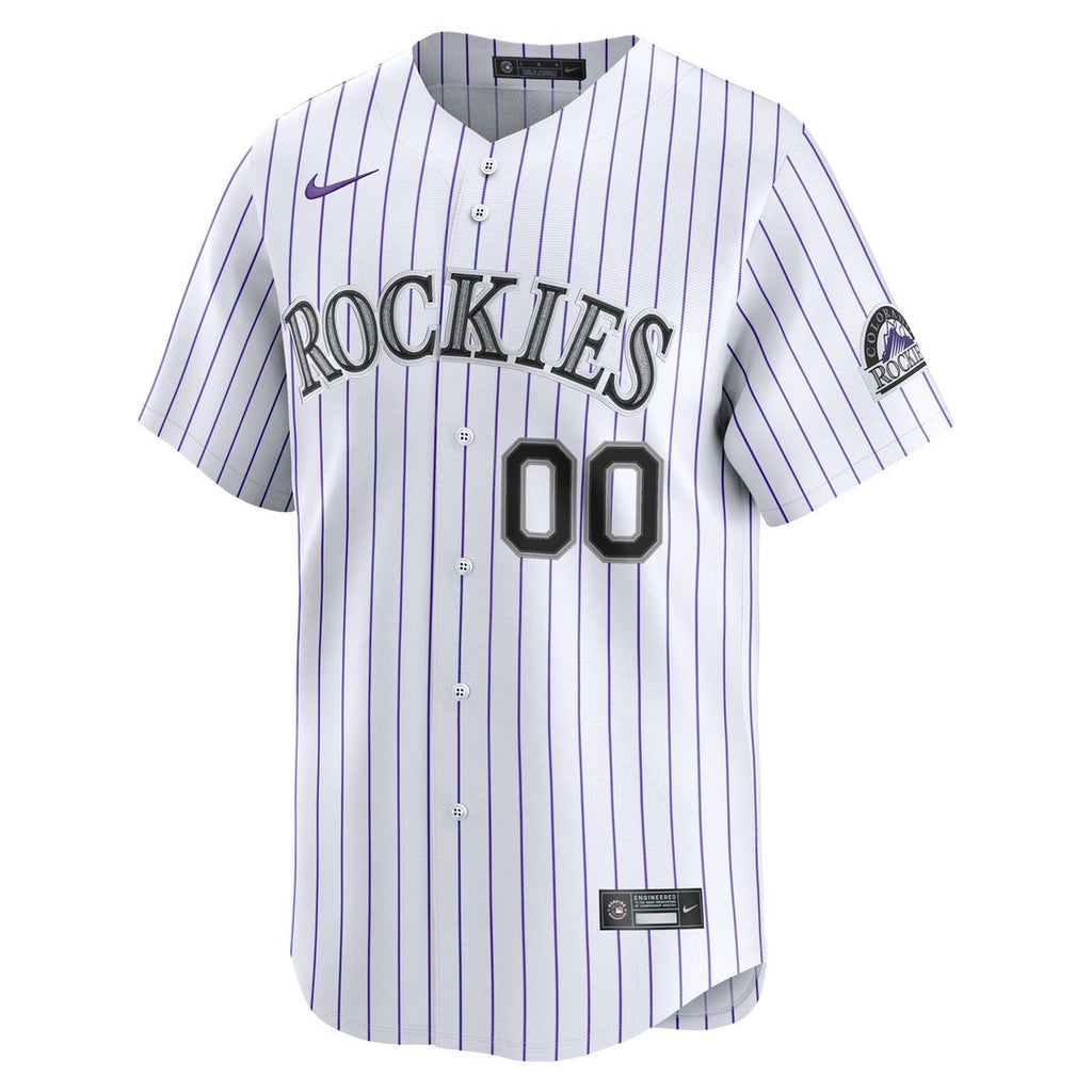 Colorado Rockies Nike Alternate Limited Custom Jersey - Purple