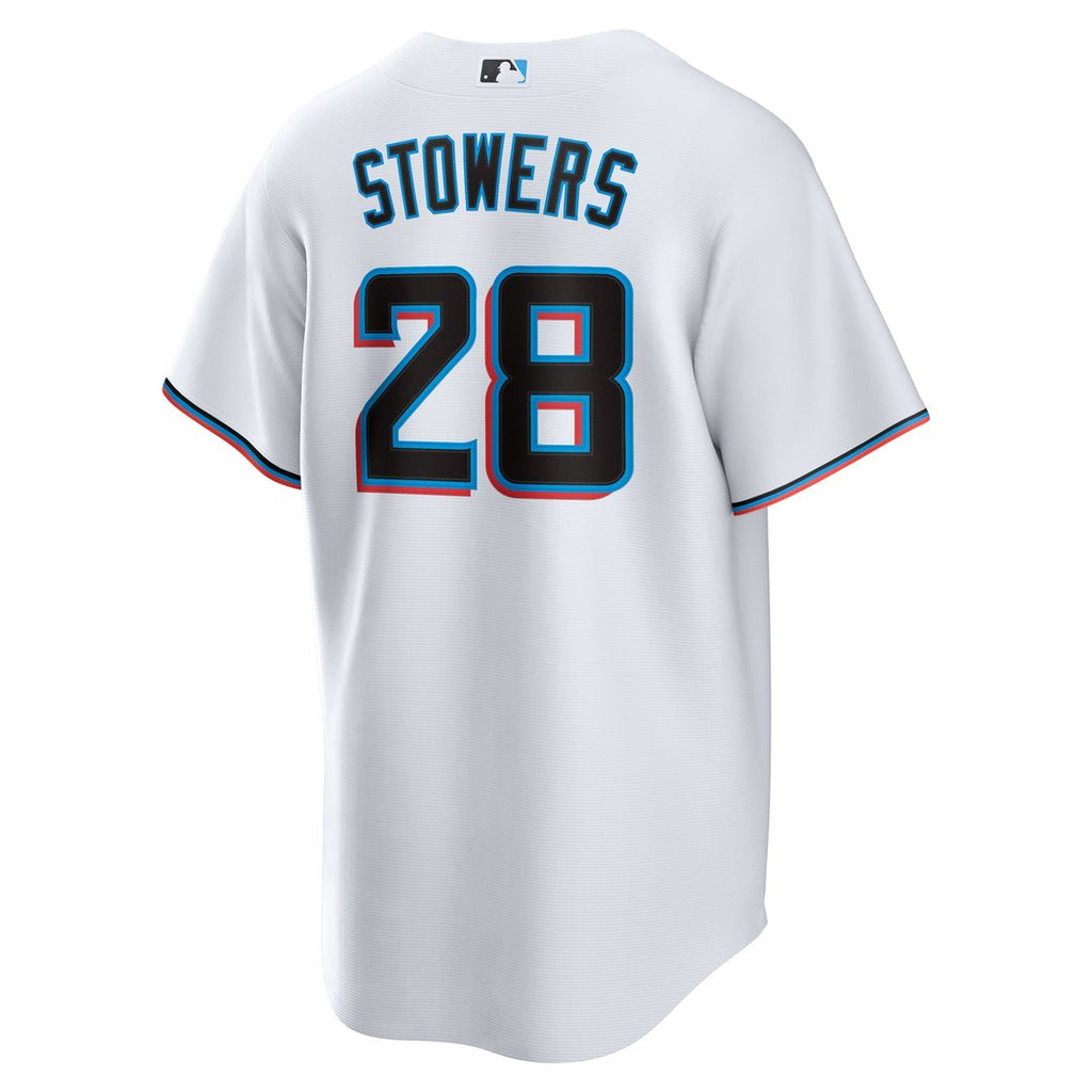Kyle Stowers Miami Marlins Nike Home Replica Jersey - White