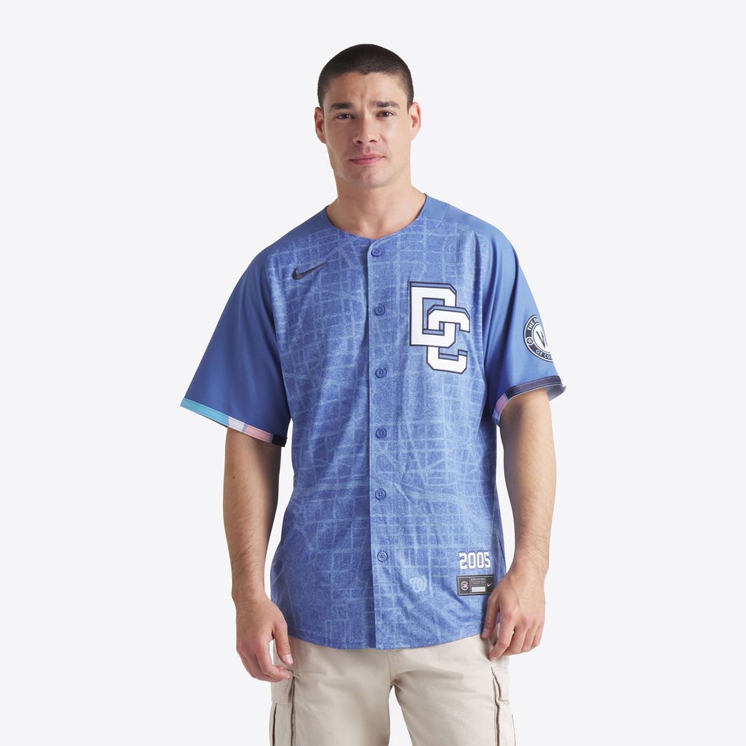 Washington Nationals Nike 2025 City Connect Limited Jersey - Blue