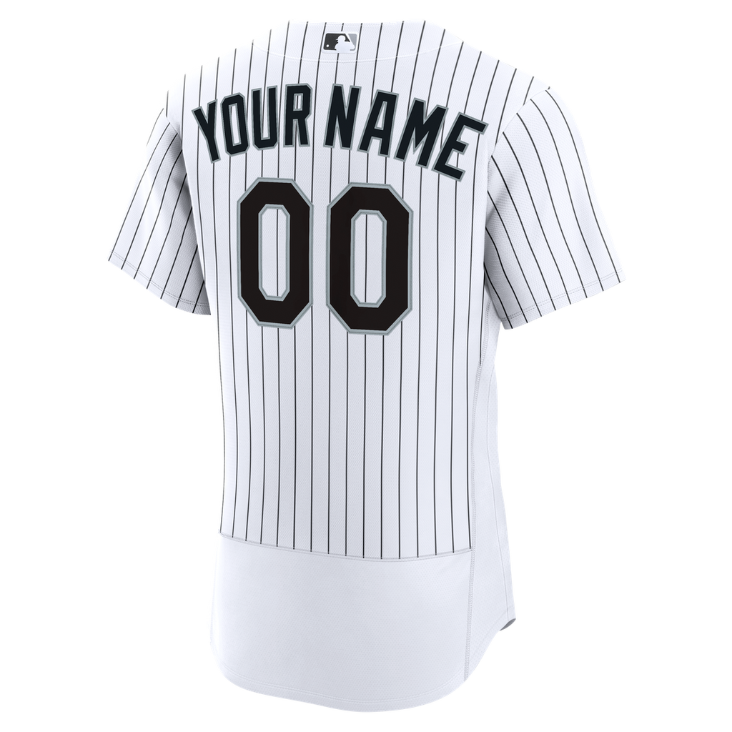 Chicago White Sox Nike Home Authentic Custom Jersey - White