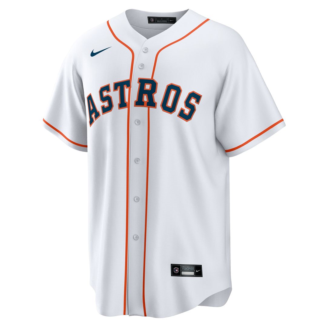 Hunter Brown Houston Astros Nike Home Replica Jersey - White