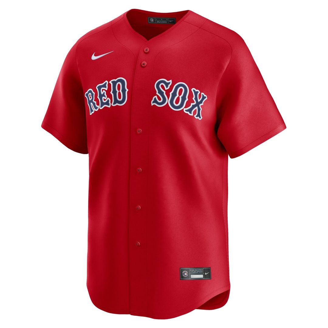 Boston Red Sox Nike Home Limited Custom Jersey - White